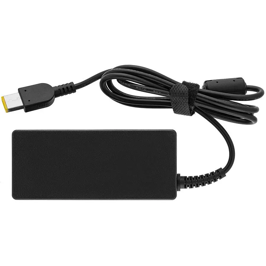 Блок живлення для ноутбука Lenovo 20V 3.25A 65W USB+pin (Square 5 Pin DC Plug) чорний RECTANGULAR - фото 3