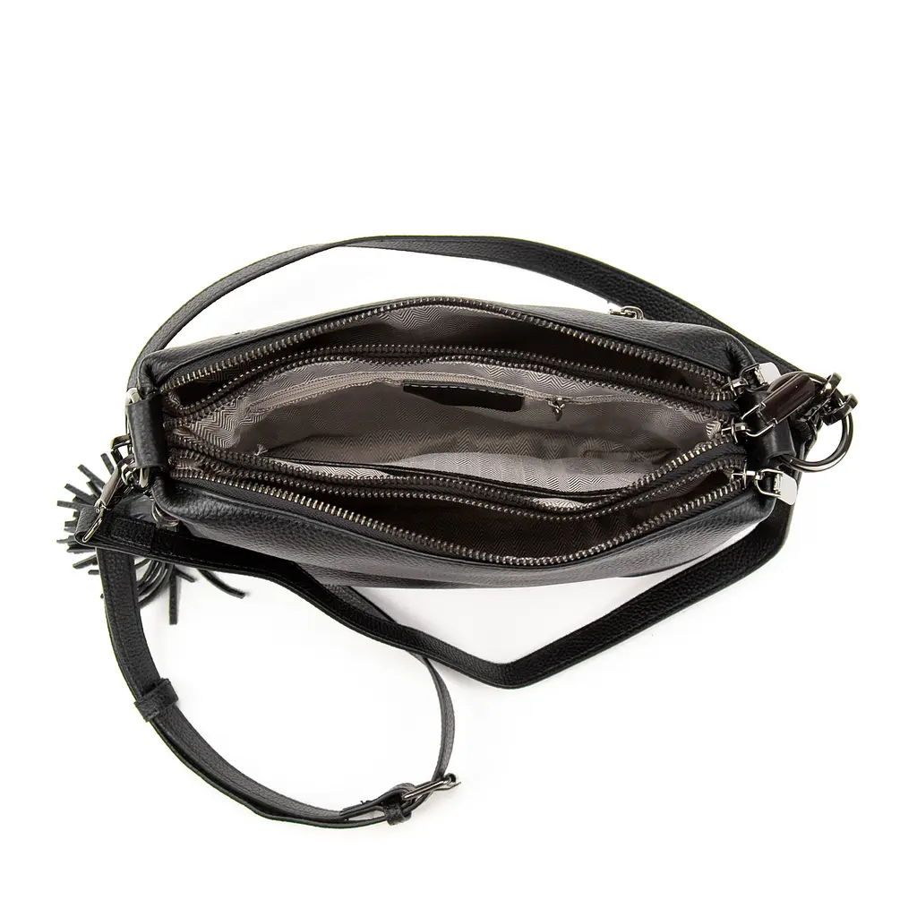 Жіноча стильна сумка через плече з натуральної шкіри Olivia Leather B24-W-8616A - фото 7