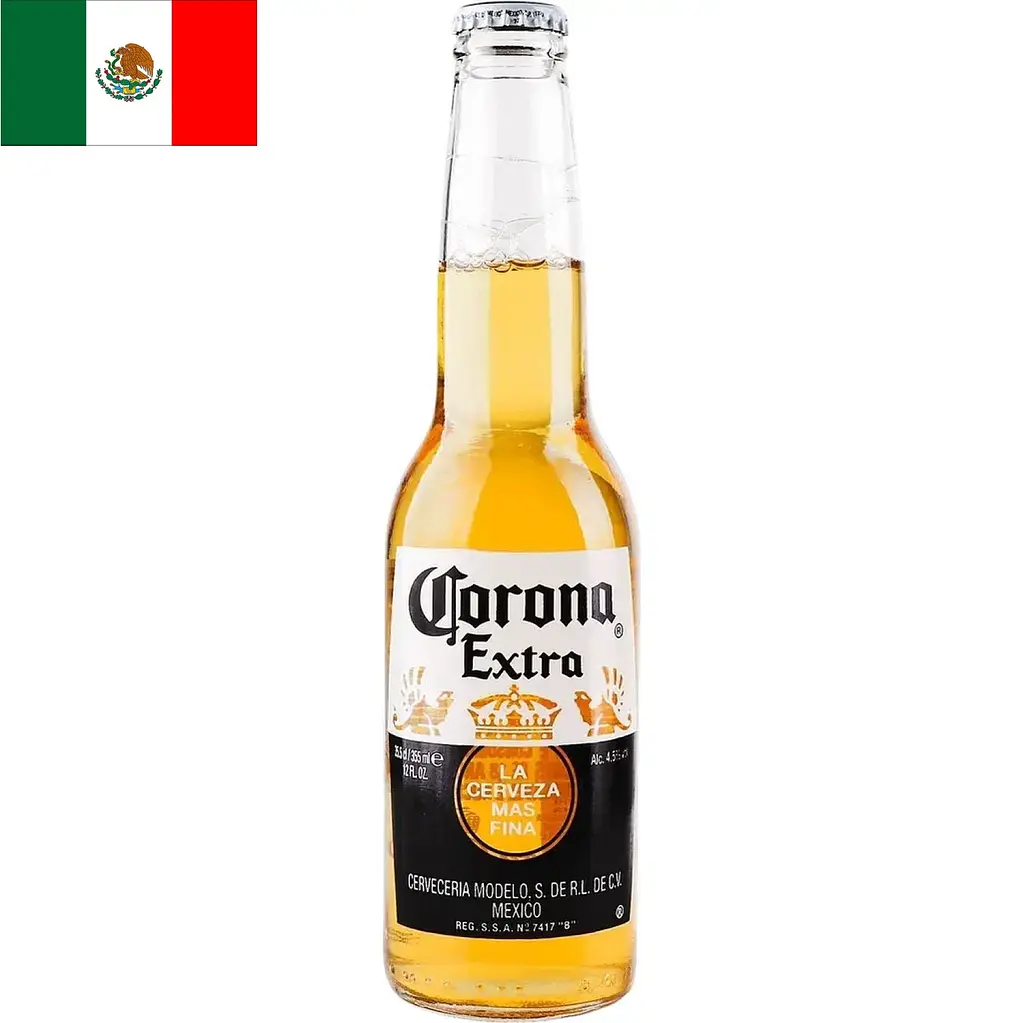 Пиво Corona Extra світле 4.5% 0.355 л