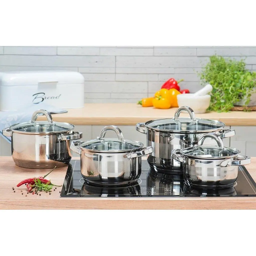 Набір кастрюль Tadar Roger-12 LKA-046HFOCO-12CPC 12 предметів (LK240704-12) - фото 8