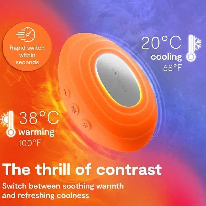Вібратор We-Vibe Temp (Orange) - фото 8