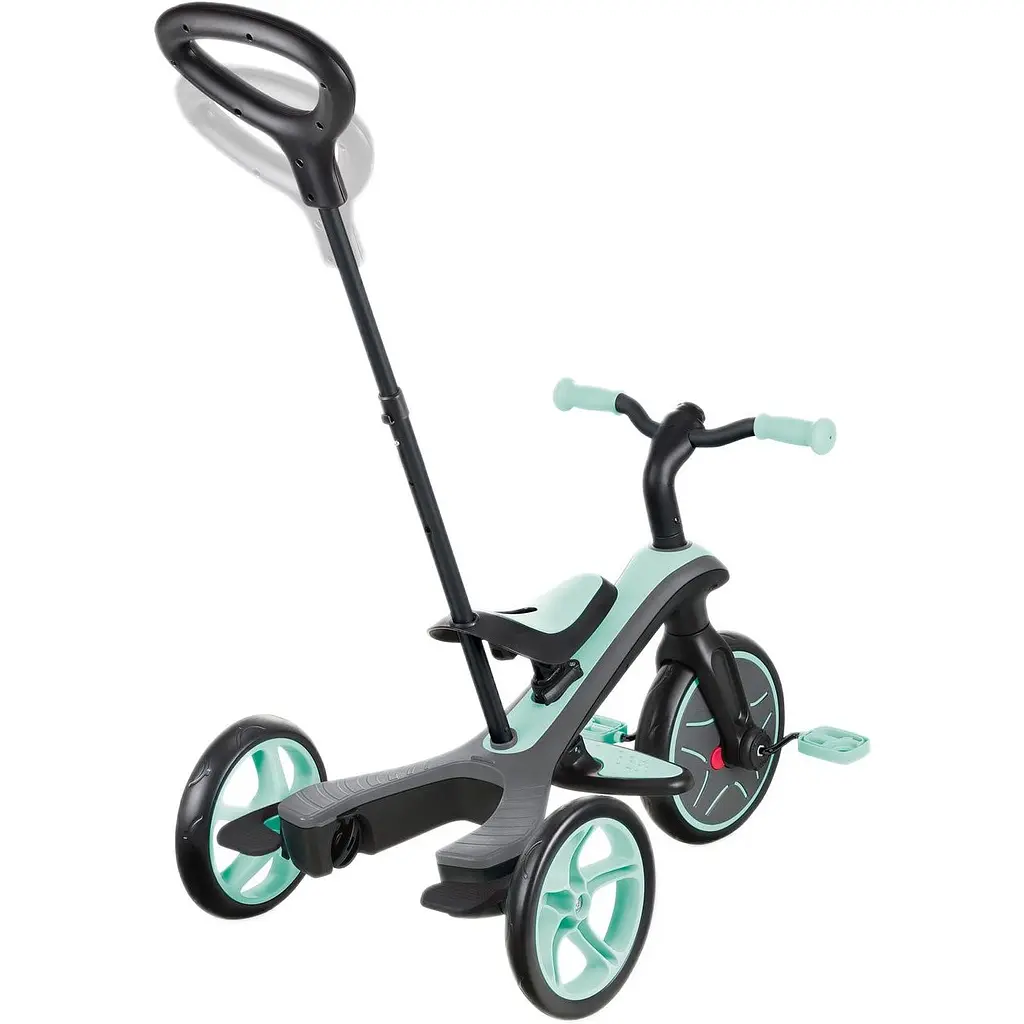 Велосипед триколісний Globber Explorer Trike 4 в 1 м'ятний (632-206-3) - фото 3