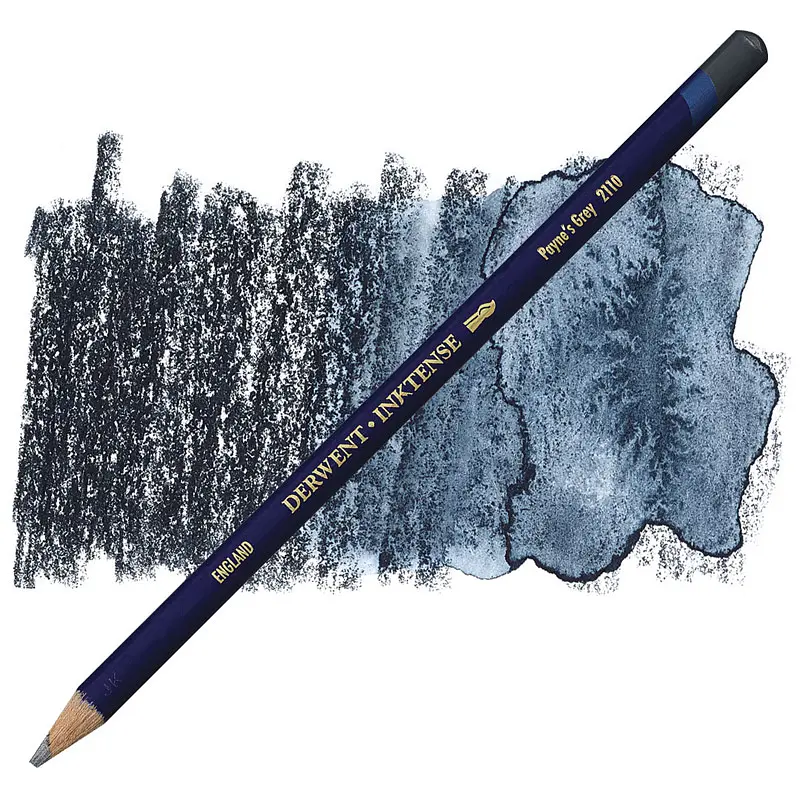 Олівець чорнильний Inktense (2110), Пейна сіра, Derwent