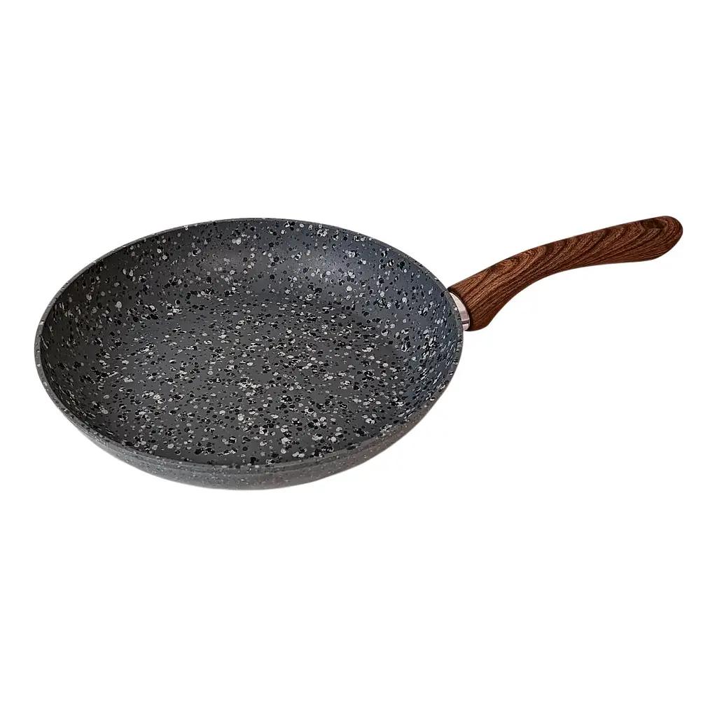 Сковорода універсальна Gusto GRANITE 20 см сіра GT-2109-20 - фото 3
