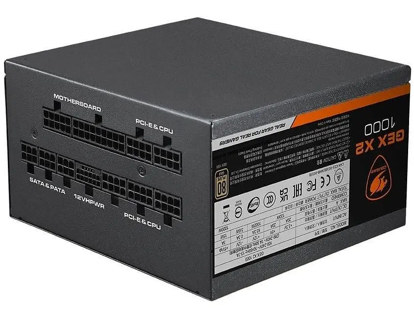 Блок питания Cougar GEX X2 1000W (GEX X2 1000) - фото 2