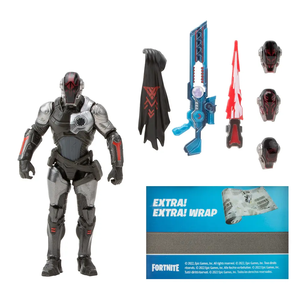 Коллекционная фигурка Fortnite Master Series Figure The Foundation Dark 10см det0018310 - фото 9