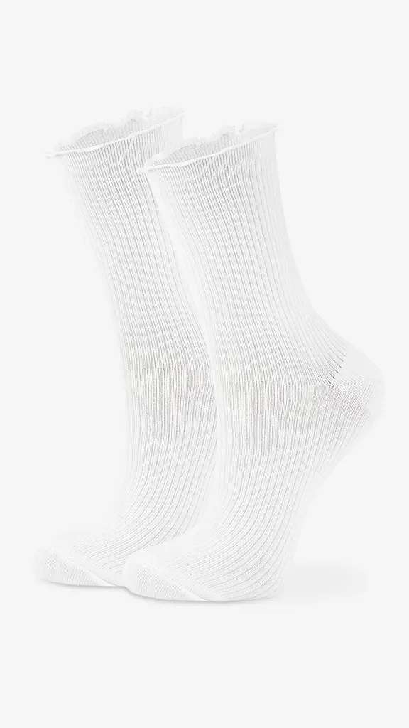 Шкарпетки для дівчинки Premier Socks Рубчик 20-22 Білий (4820203375226)