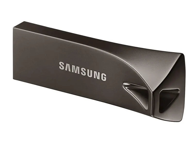 USB флеш накопичувач Samsung 256 GB Bar Plus Titan USB 3.1 Gray (MUF-256BE4/APC) - фото 2