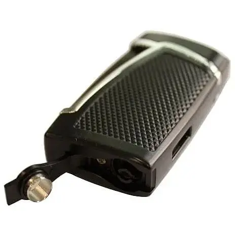 Турбо запальничка для сигар + пірсер Black-Silver - фото 3