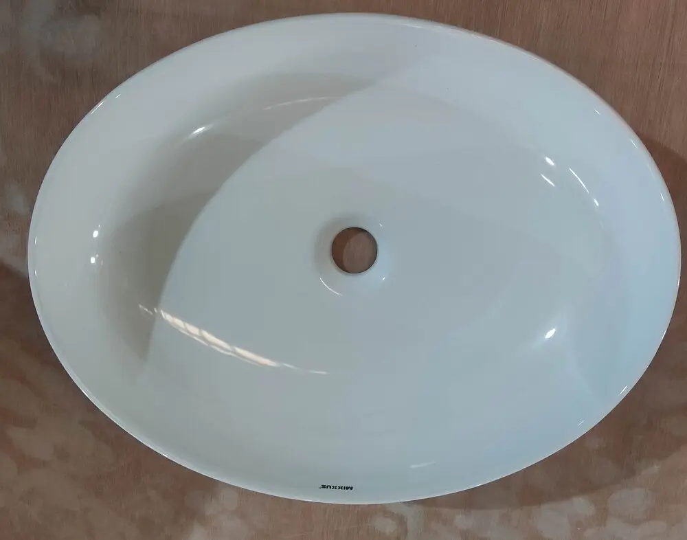 Умивальник накладний Mixxus Premium Ellipse-0102 515x400x130 мм MP6551, Білий - фото 4