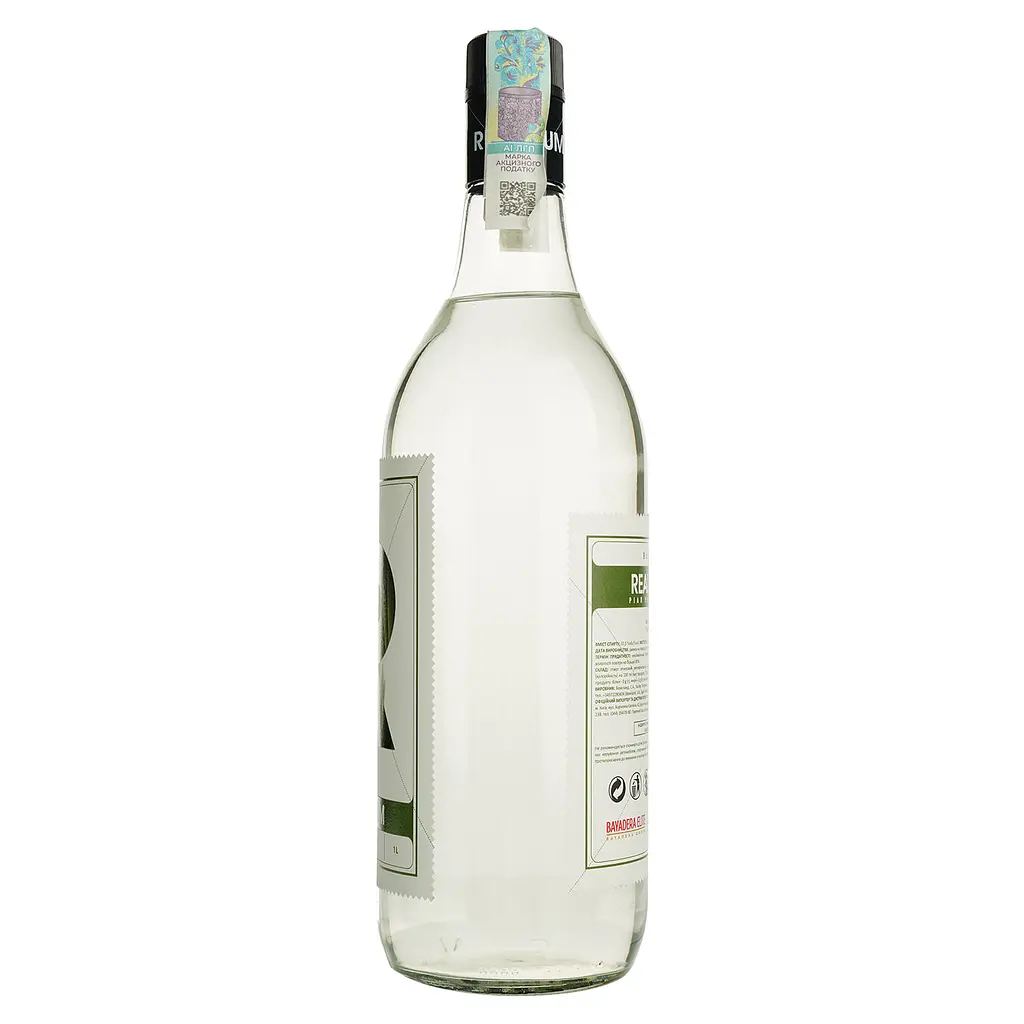 Ром Real Rum Blanco, 37,5%, 1 л - фото 3