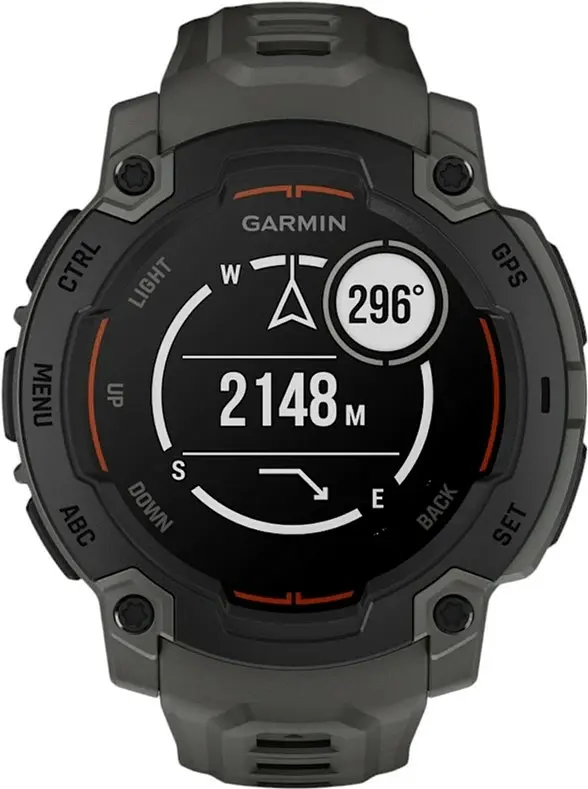 Смарт-часы Garmin Instinct E 45 мм Black with Charcoal Band (010-02933-00) - фото 7