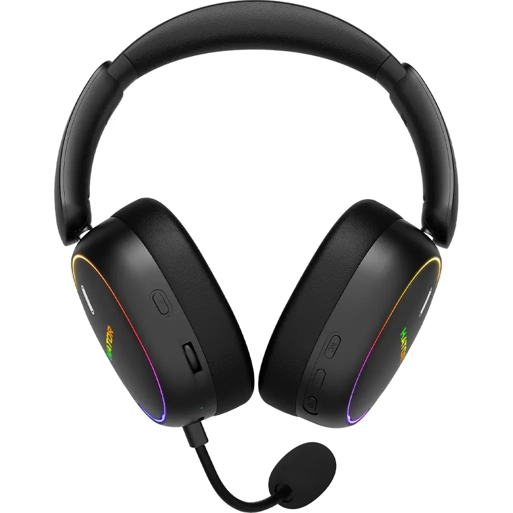 Навушники Hator Phoenix 2 Wireless Hi-Res SyncHUB connection Black (ESH40) - фото 6