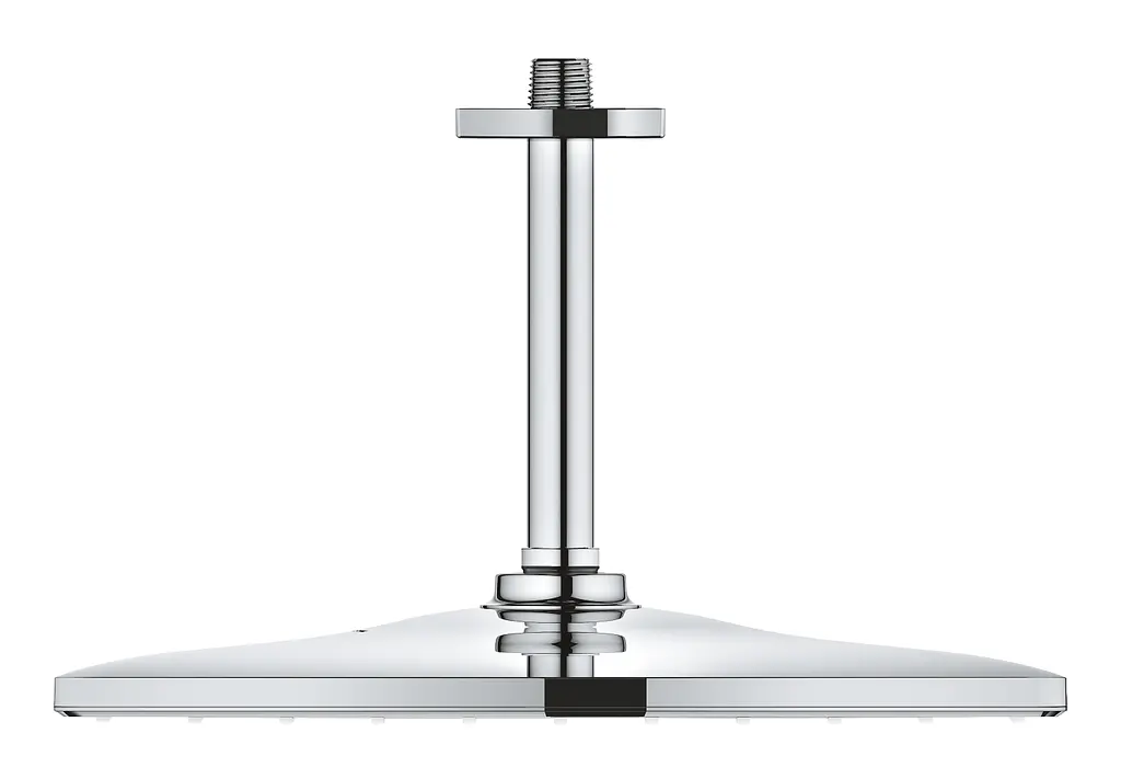 Верхній душ із стельовим кронштейном Grohe Rainshower Mono 26566000, Хром - фото 4