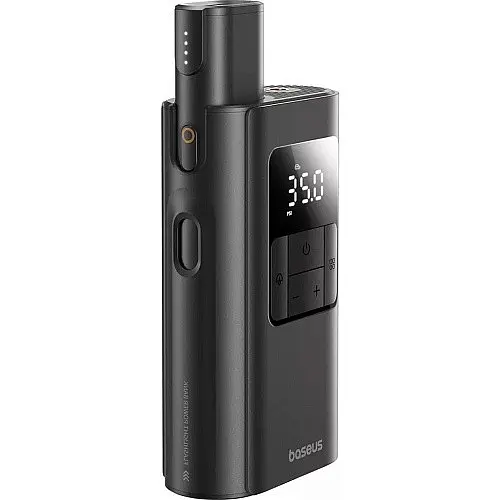 Компресор автомобільний акумуляторний насос Baseus PrimeTrip VA1 82W (C0119501) Super Mini Wireless Inflator 19-Cylinder - фото 3