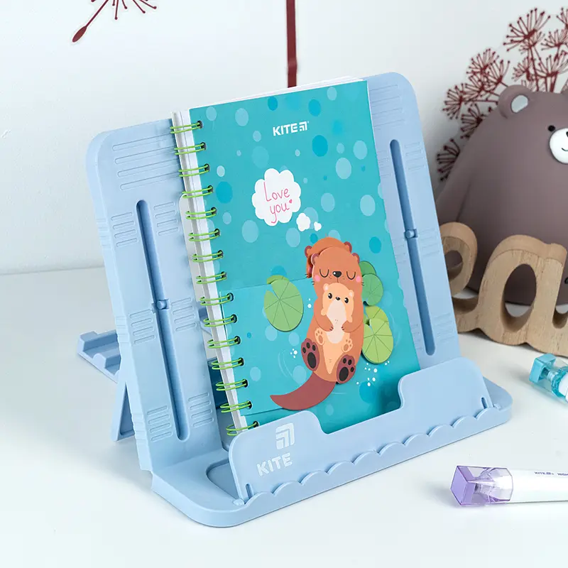 Підставка для книг Kite пластикова блакитна (K25-330-3) - фото 4