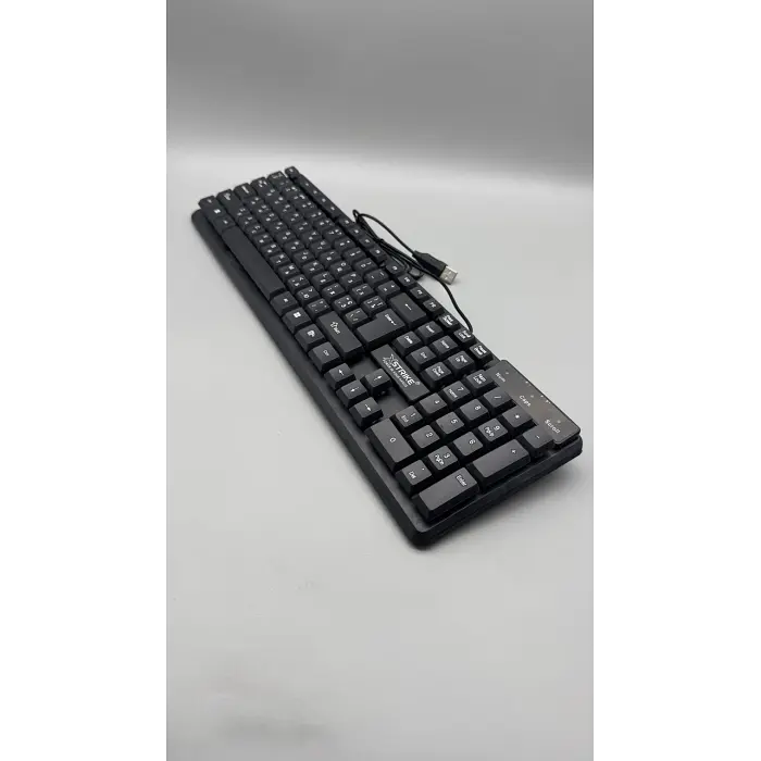 Комплект дротовий XSTRIKE X-1012, клавіатура та миша, USB, мембранна клавіатура, чорний - фото 3
