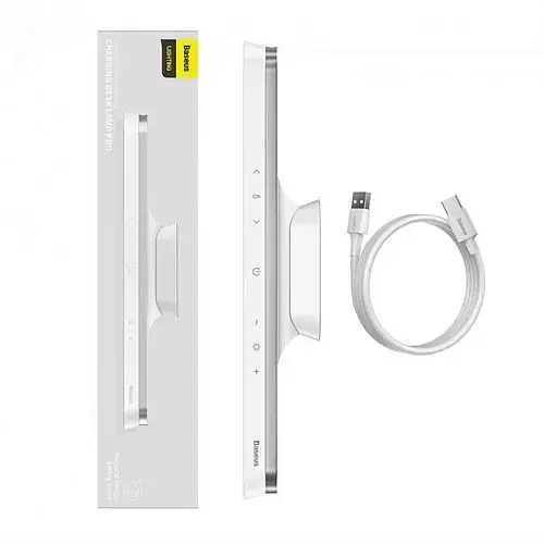 Світильник Baseus Magnetic Stepless DimXiaoming Charging Desk Lamp Pro DGXC-02 White - фото 2