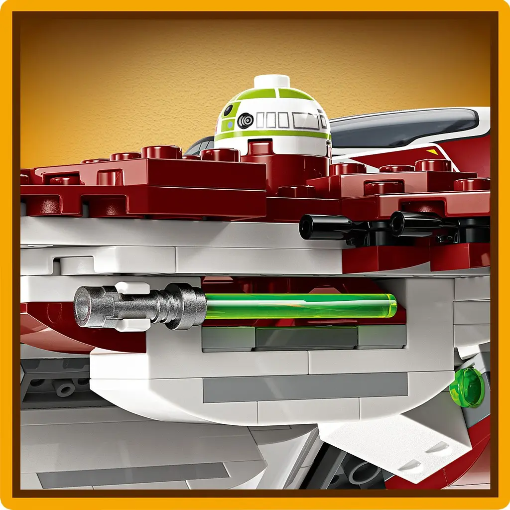 Конструктор LEGO Star Wars Джедайський перехоплювач Асоки 290 деталей (75401) - фото 4