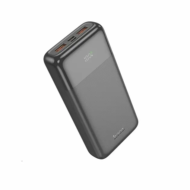 Универсальная зарядная батарея Hoco J121A 20000mAh Fast 22.5W+PD20W (Черный) - фото 4