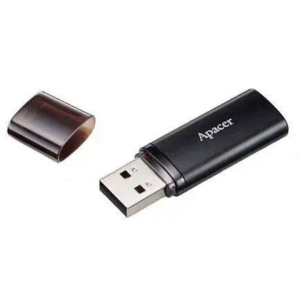 USB флеш-накопитель Apacer AH25B 128GB USB 3.1 Black (AP128GAH25BB-1) - фото 3