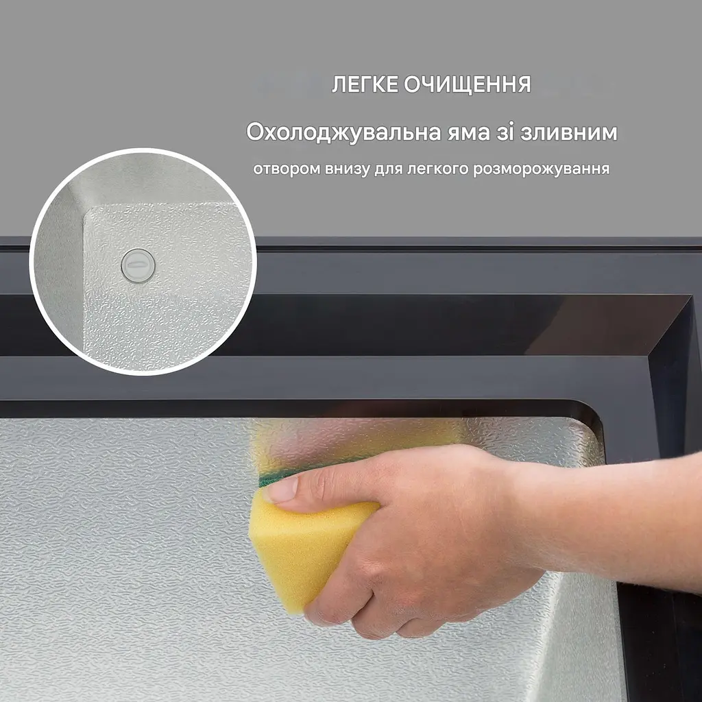 Морозильна камера Klarstein Iceblokk 51 л (10046004) - фото 7