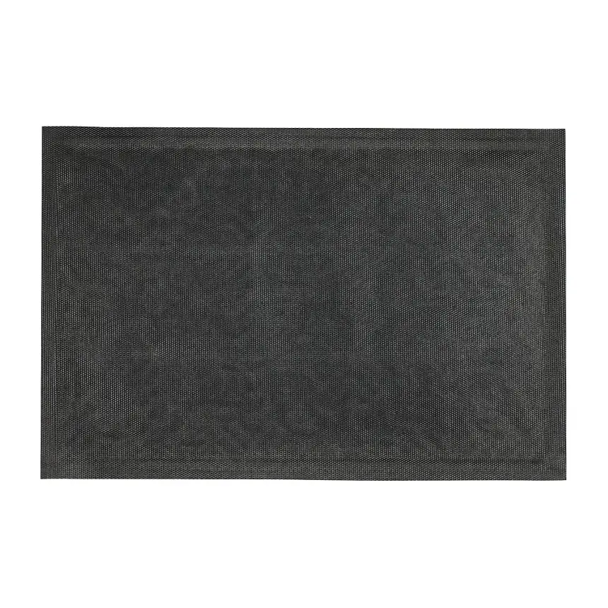 Килимок придверний Eco Fabric Листя з кромкою сірий 40 х 60 см (4060-107) - фото 2