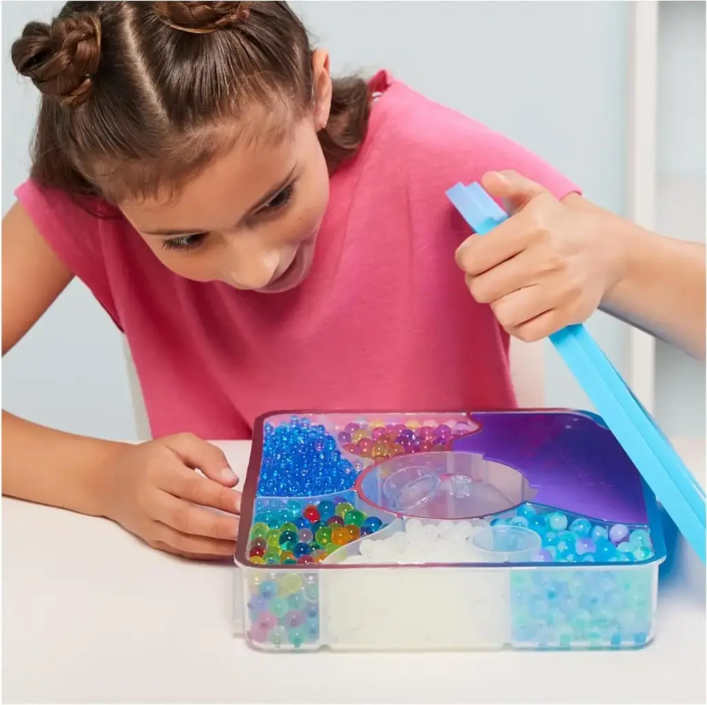 Ігровий набір для створення слаймів Spin Master Orbeez Mixin' Slime Set 2500+ кульок слайм антистрес світяться в темряві (SKU-282) - фото 10