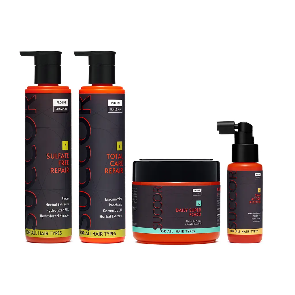 Набір Комплексний безсульфатний догляд для волосся Set Soft Care Succor - фото 1