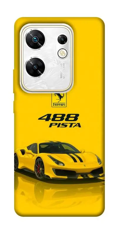 TPU чохол Demsky Yellow beast для Infinix Zero 30 4G