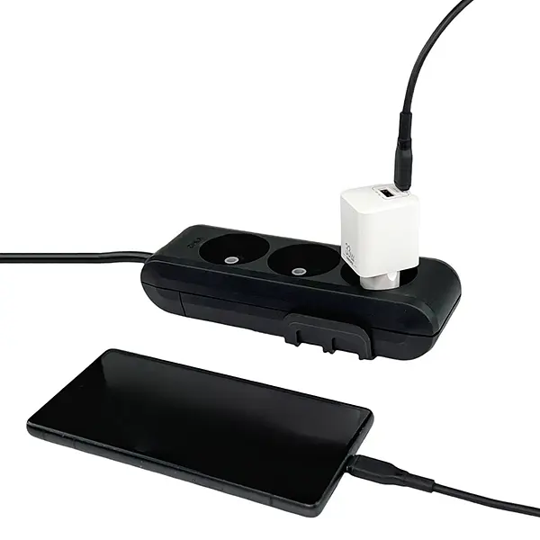 Швидка GaN зарядка 33W Remax RP-U26 PD+QC 1xType-c 1xUSB Білий - фото 5
