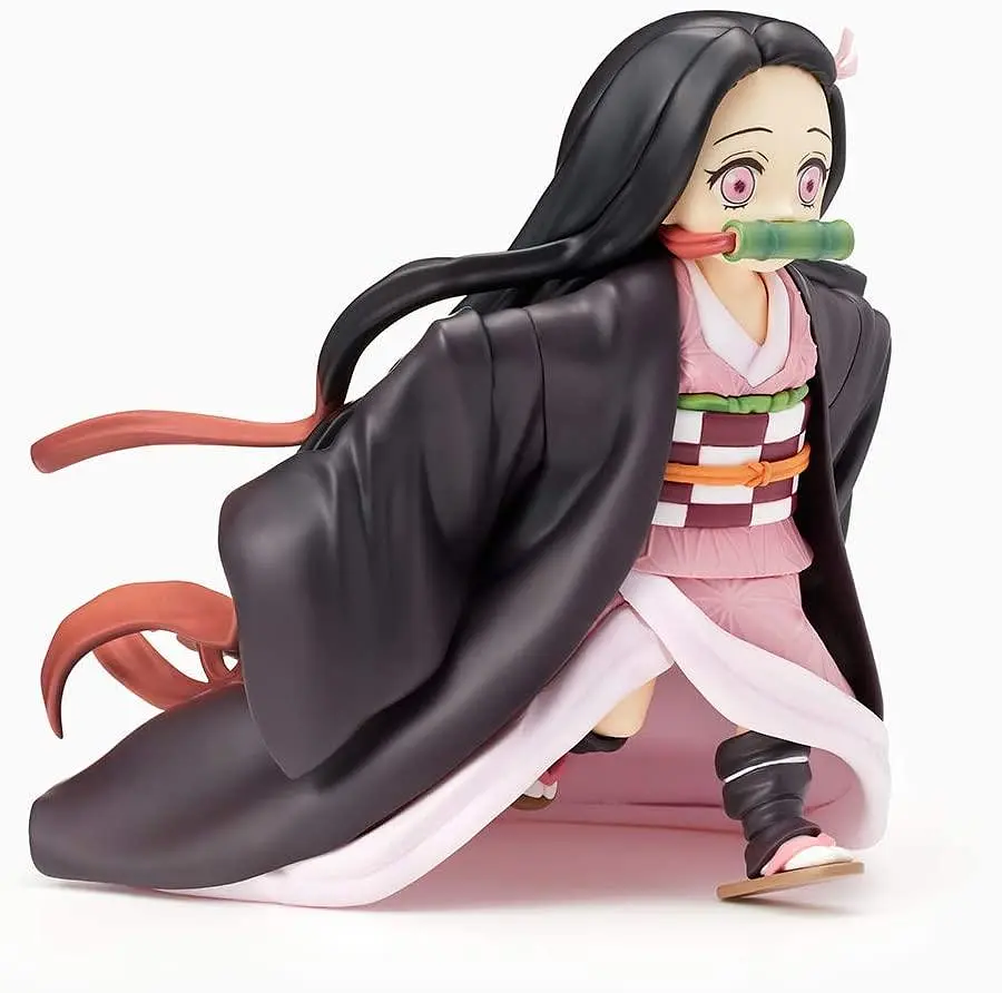 Фигурка Sega Незуко Nezuko Клинок рассекающий демонов Demon Slayer 12 см WST DS B N 01 - фото 7