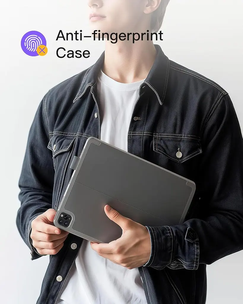 Чехол-клавиатура Inateck для iPad Air 13" (M3/M2) 2025/2024, ультралегкая клавиатура для iPad Air 13 дюймов (M2) QWERTY - фото 5