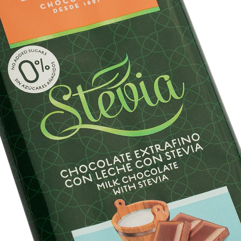 Шоколад молочный Trapa Stevia 75 г - фото 2