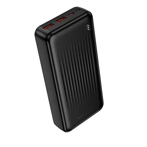 Універсальна мобільна батарея BOROFONE BJ80A Clever 22.5W+PD20W 20000mAh чорна - фото 2