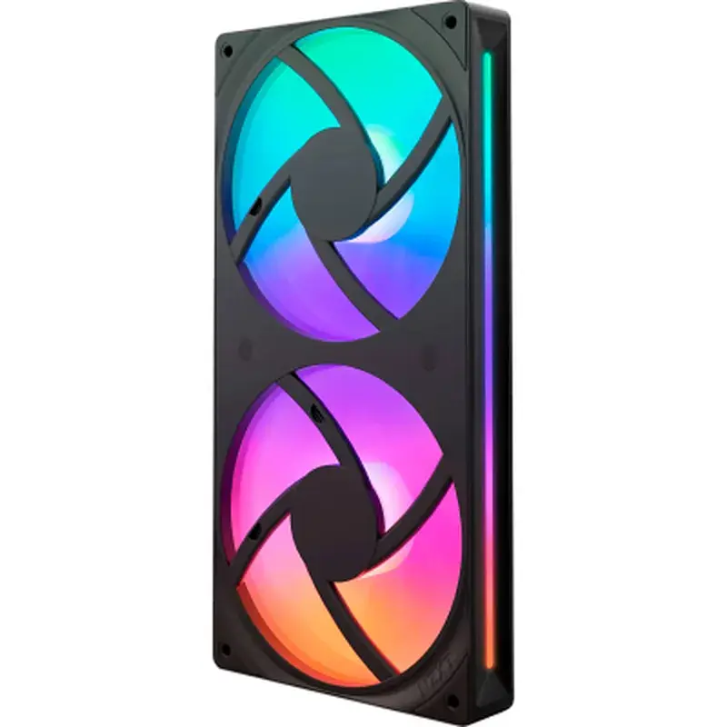 Кулер до корпусу NZXT F240 RGB Core Fan (Single Frame) - Black (RF-U24HF-B1) - фото 2