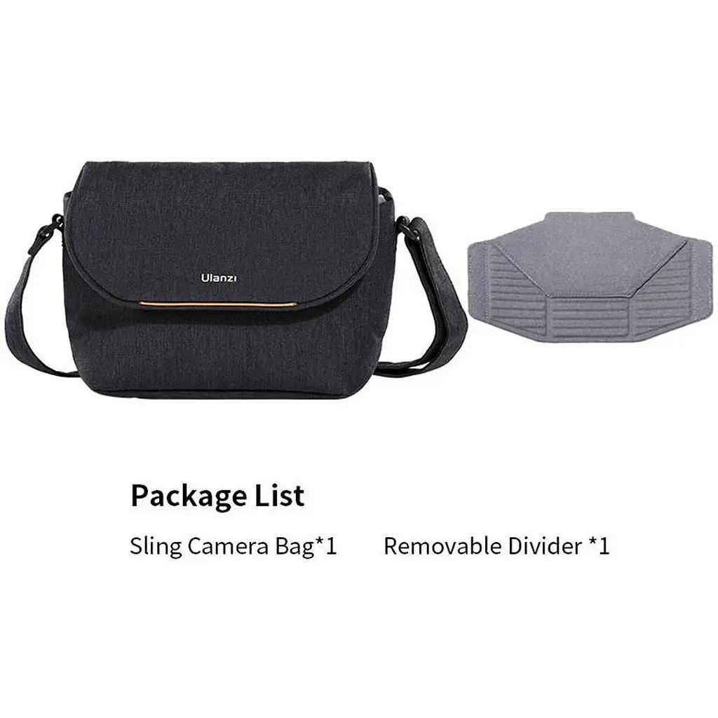 Сумка для фотоапарата Ulanzi Vijim Light weight Single-shoulder Black (B085 F02) [161563] - фото 5