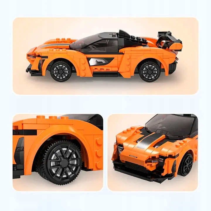 Конструктор  детская машина на радиоуправлении CADA Blaze Car  295 деталей - фото 4