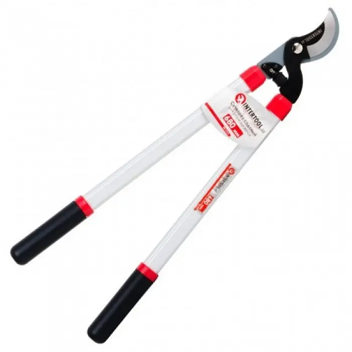 Сучкоріз садовий INTERTOOL FT-1111 680 мм, для обрізки гілок до 35 мм, алюмінієві ручки