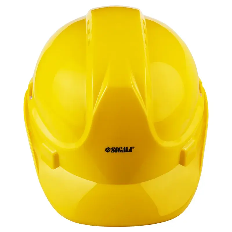 Каска захисна Sigma 8 точок кріплення (жовта) (9414521)