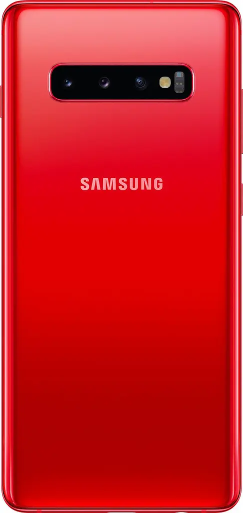 Смартфон Samsung Galaxy S10+ G975U 8/128Gb Cardinal Red [NFC, 1 SIM, no e-SIM] - фото 3