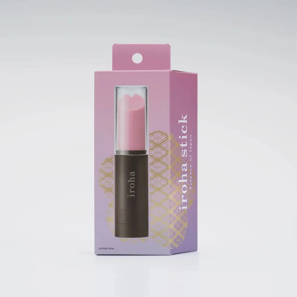 Вібратор-помада IROHA STICK Black, плавне збільшення потужності - фото 5