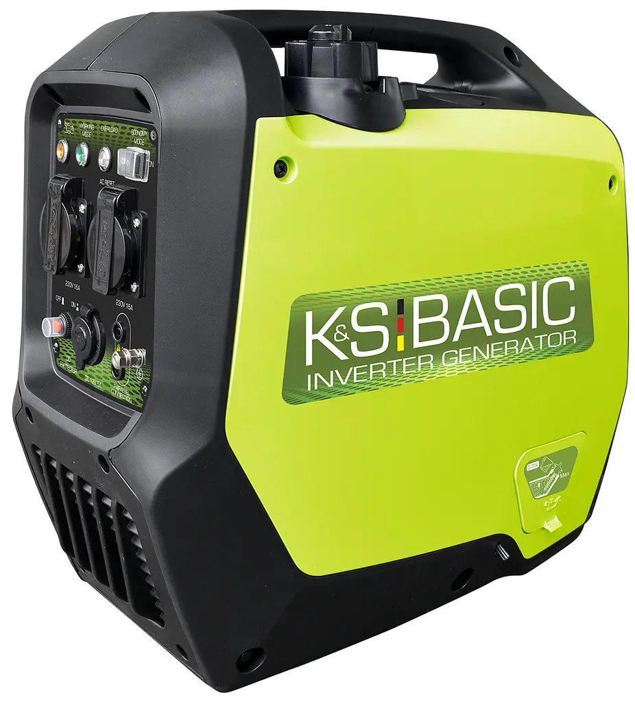 Генератор інверторний бензиновий Konner&Sohnen KSB 21i, 230В, 2.0кВт, ручний стартер, 21кг