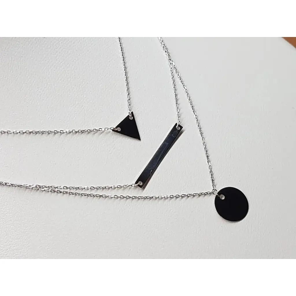 Срібне кольє Qvaliz. 908-00921 42 - фото 4