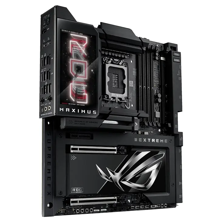 ASUS Материнська плата ROG MAXIMUS Z890 EXTREME s1851 Z890 4xDDR5 M.2 Thunderbolt HDMI Wi-Fi BT EATX - фото 2
