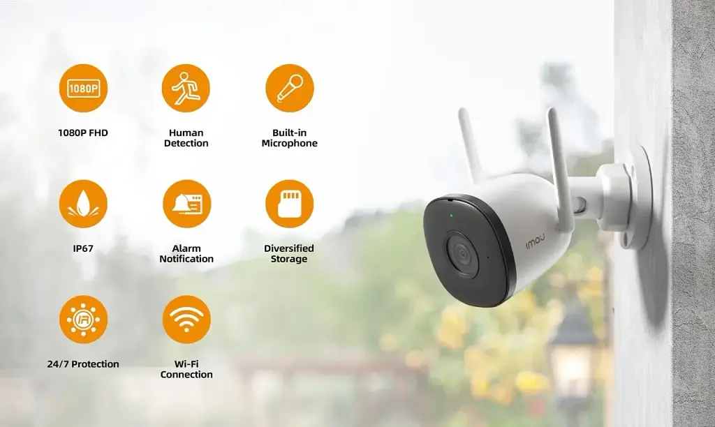 Wi-Fi IP-камера IMOU Bullet 2C 4MP - фото 7