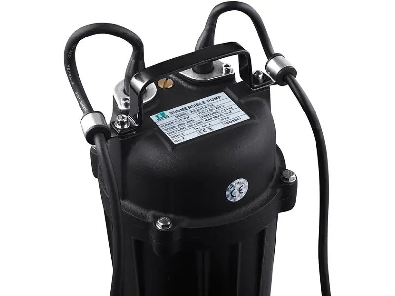 Фекальний насос Pumpman WQD5-15-0.75A Нmax 14 м Qmax 18 куб.м 750 Вт (CV011982) - фото 2