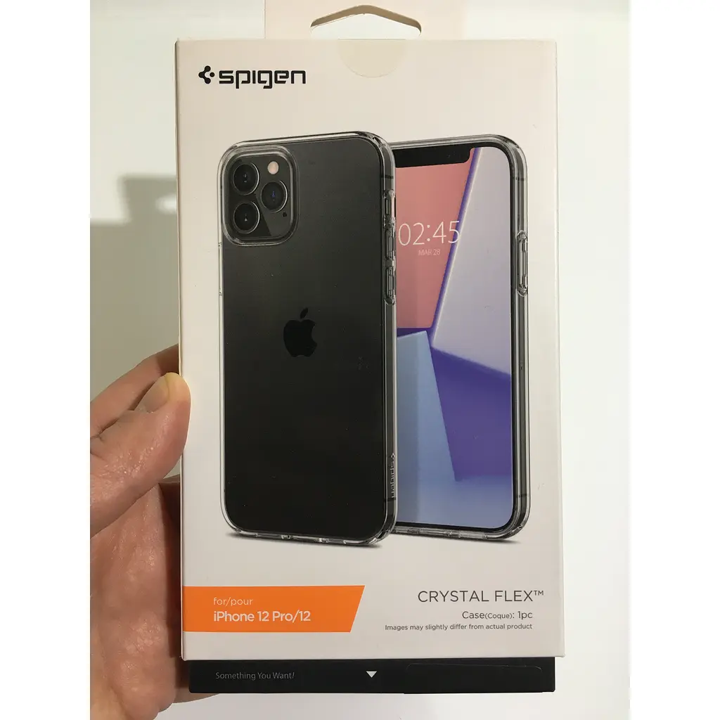 Оригинальный прозрачный силиконовый чехол для Iphone 12 Pro Spigen Liquid Crystal ACS01517 - фото 3