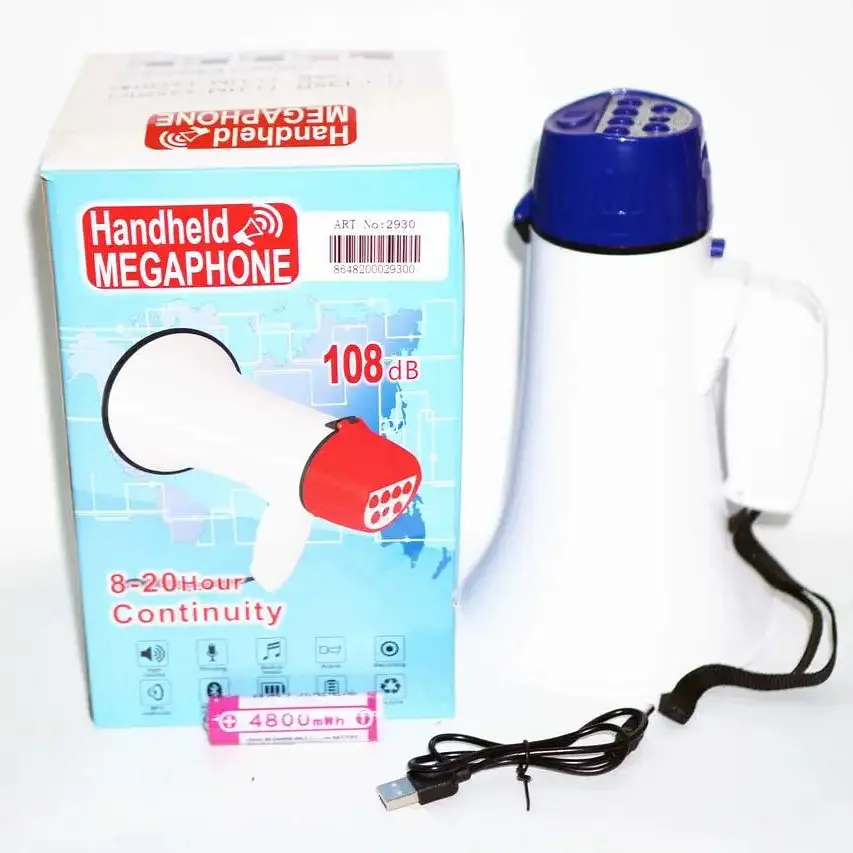 Гучномовець RIAS HM-135BT 15W White-Blue - фото 3
