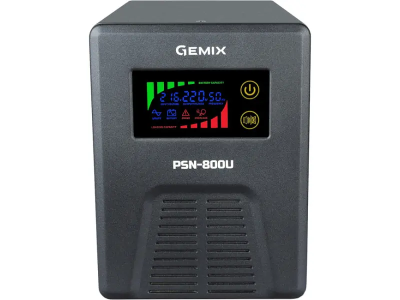 Лінійно-інтерактивне ДБЖ Gemix PSN-800U - фото 2